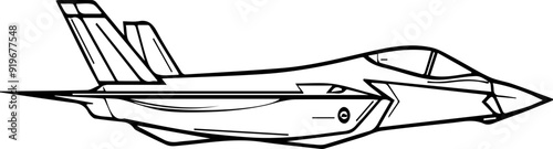 A jet plane is flying in the sky
