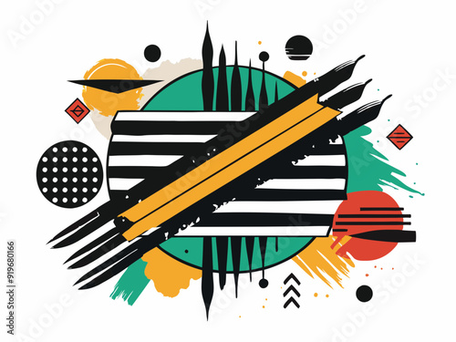 pencils and sharpener