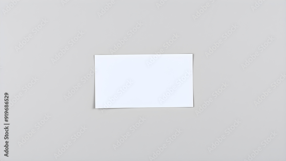 Empty white sticker on gray background. Generative AI Empty white sticker on gray background. Generative AI