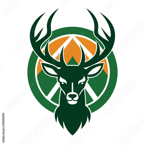 illustration of a milwaukee bucks logo