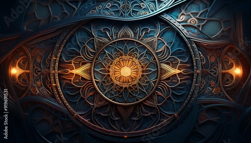 fractal burst arrangement