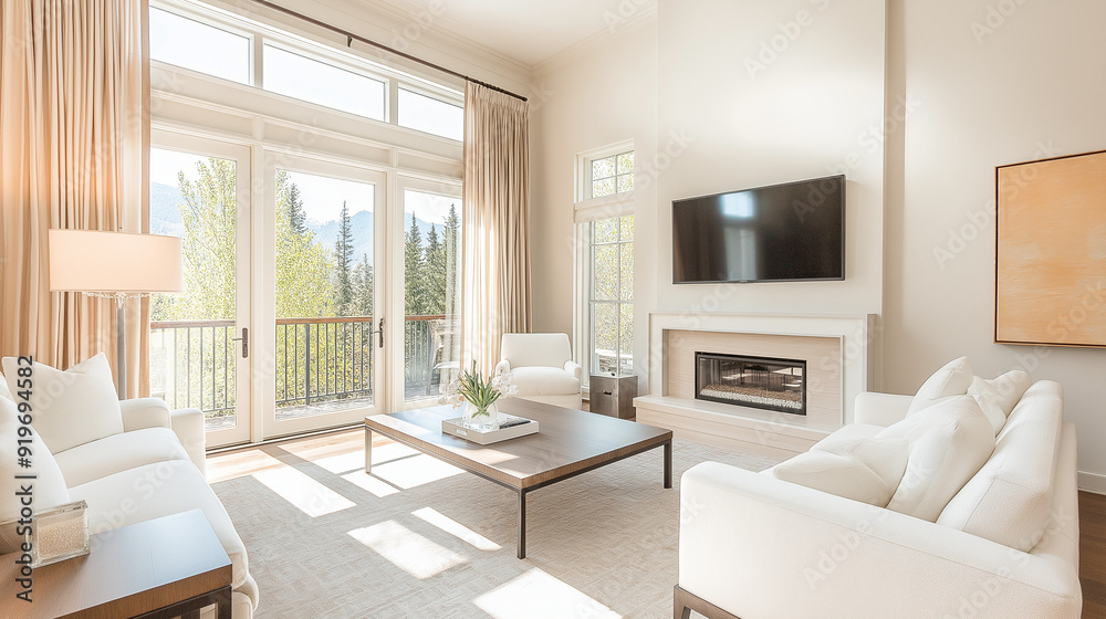 Fototapeta premium modern living room