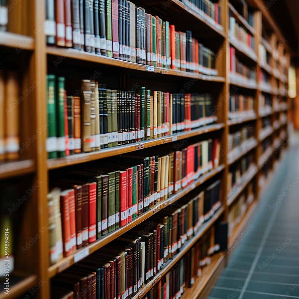 library shelves with books library shelves with books