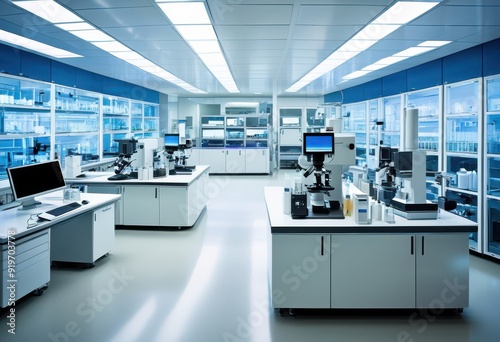 advanced laboratory equipment displaying cutting edge technology innovative scientific tools research experimentation, innovation, science, devices