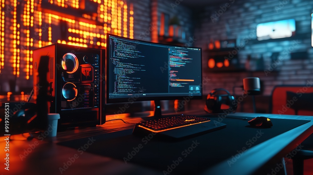 Desktop Gamer and Online Streamer Created by a Neural Desktop Gamer and Online Streamer Created by a Neural