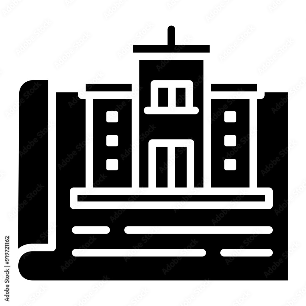 Building Icon Element For Design Building Icon Element For Design