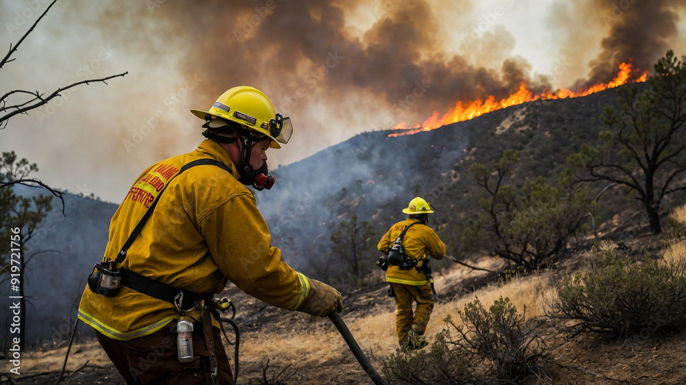 Wildfire Forest Fire Burning Wildfire Forest Fire Burning