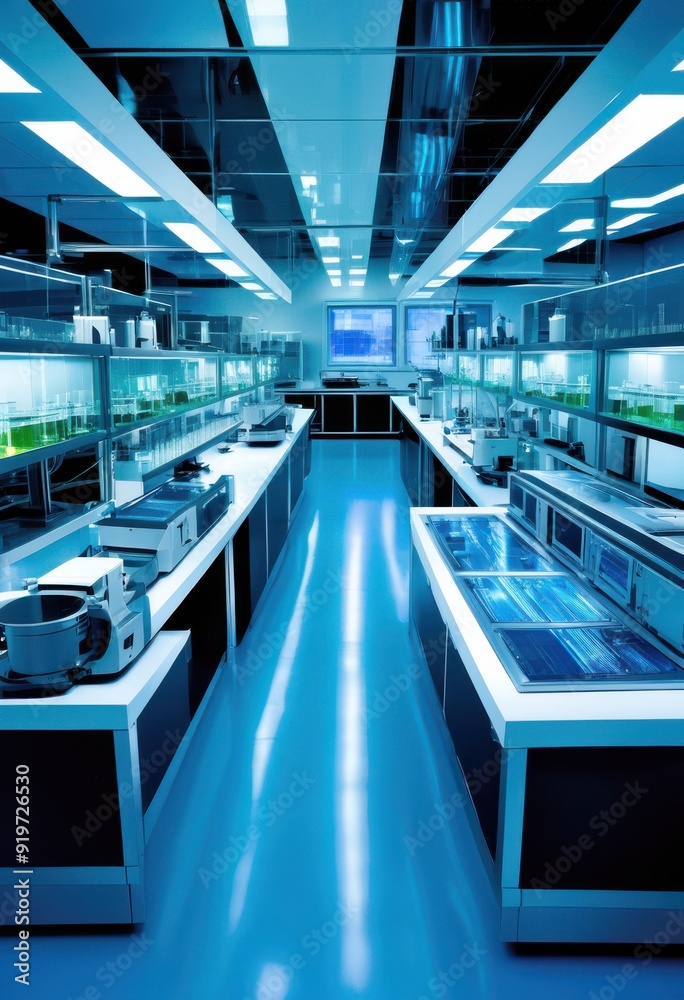 Obraz premium cutting edge lab equipment displaying advanced technology innovative design scientific research experimentation, innovation, science, device, tools, analysis