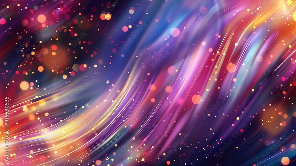Abstract Swirling Lights and Colors Abstract Swirling Lights and Colors