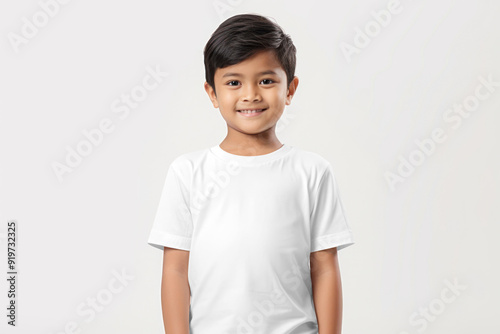 PNG kids t-shirt mockup, transparent design