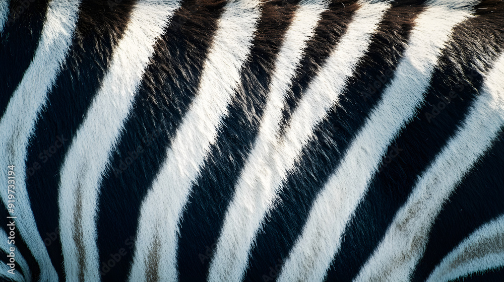 Natural texture of the zebra skin. Natural black and white striped background. Natural texture of the zebra skin. Natural black and white striped background.
