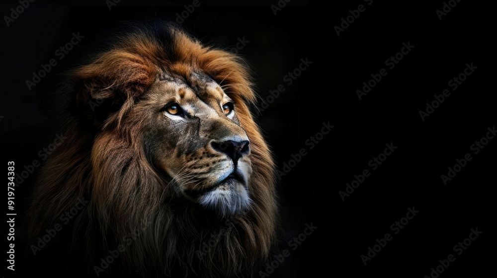 Majestic Lion Portrait Majestic Lion Portrait