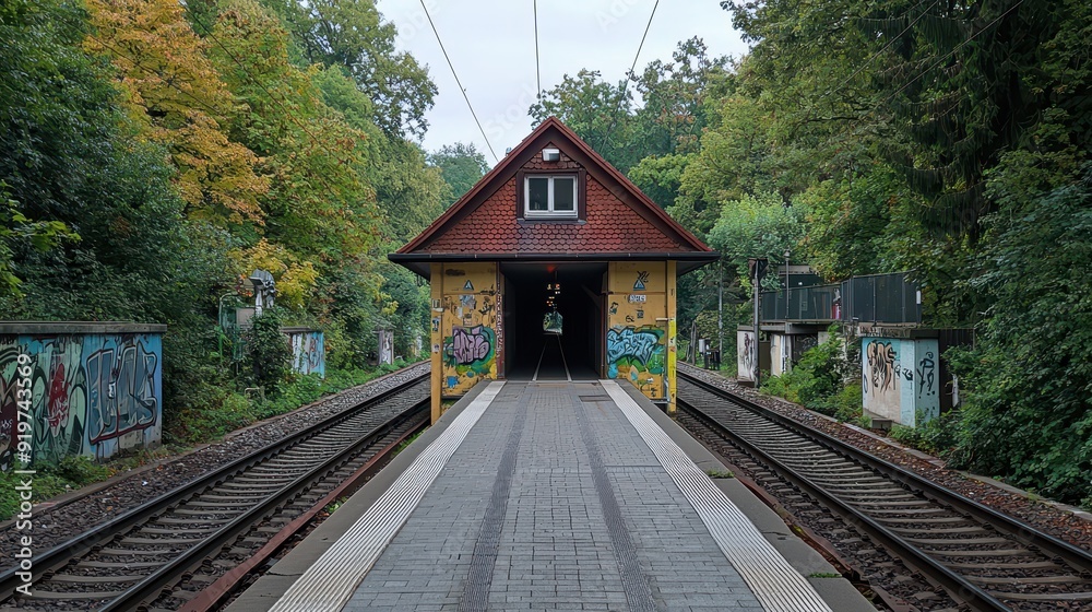 Naklejka premium the forest