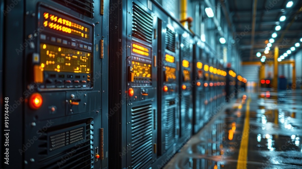 Server Room Interior