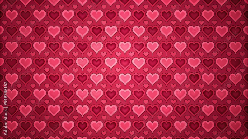 Hearts pattern wallpaper in red and pink colors, hearts, love, romance, background, wallpaper, design, valentine Hearts pattern wallpaper in red and pink colors, hearts, love, romance, background, wallpaper, design, valentine