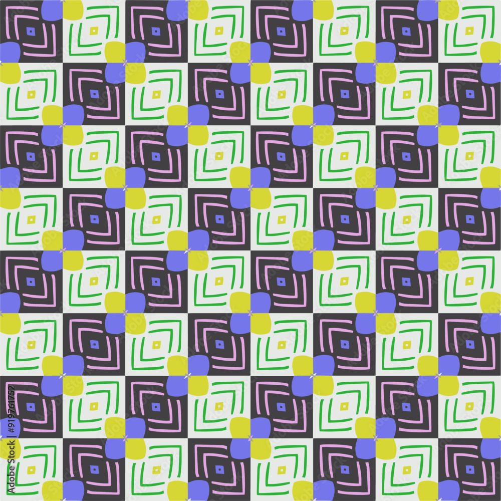 Abstract ethnic rug ornamental seamless pattern.Perfect for fashion, textile design, cute themed fabric, on wall paper, wrapping paper and home decor. Abstract ethnic rug ornamental seamless pattern.Perfect for fashion, textile design, cute themed fabric, on wall paper, wrapping paper and home decor.