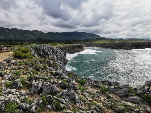 Bufones de Pría in Asturias, Spain