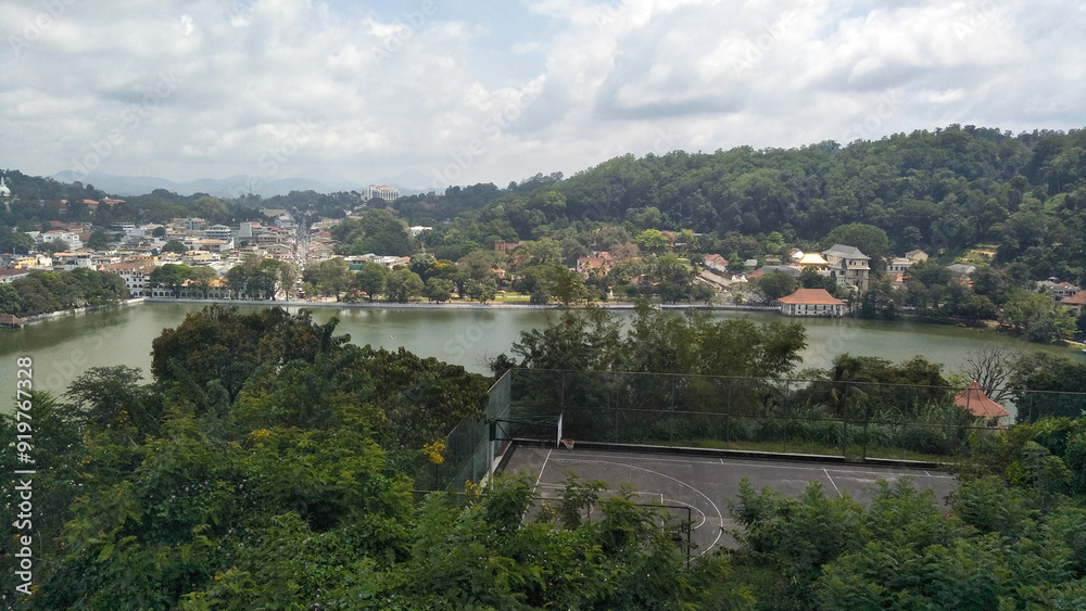 Obraz premium Kandy City View Point, Sri Lanka.