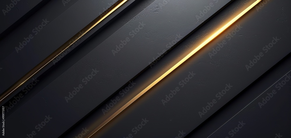 Abstract black and gold diagonal lines background. Abstract black and gold diagonal lines background.
