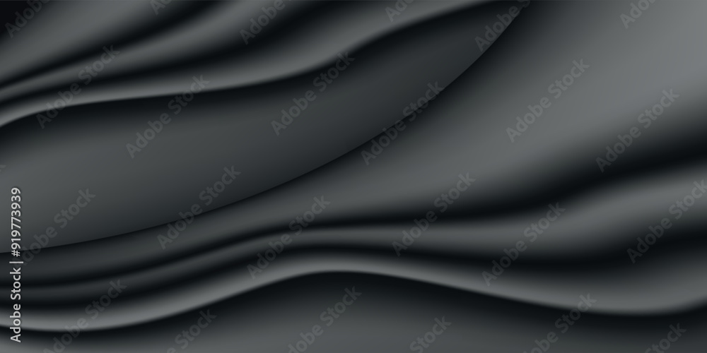 Blurred black silk fabric. Iridescent and shining like a star in the night sky, It has a taffeta-like body but a smooth surface that creates a subtle sheen. Blurred black silk fabric. Iridescent and shining like a star in the night sky, It has a taffeta-like body but a smooth surface that creates a subtle sheen.