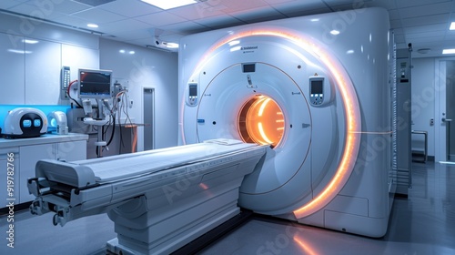 Wallpaper Mural Modern Medical CT Scan Machine In A Hospital Room Torontodigital.ca