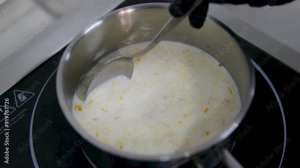 Vanilla cream with burnt sugar on top, dessert. Creme brulee in Catalan style Vanilla cream with burnt sugar on top, dessert. Creme brulee in Catalan style