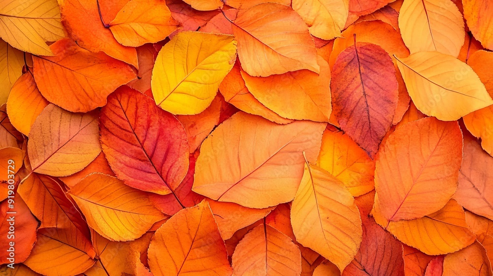 Vibrant Autumn Leaves Background Vibrant Autumn Leaves Background