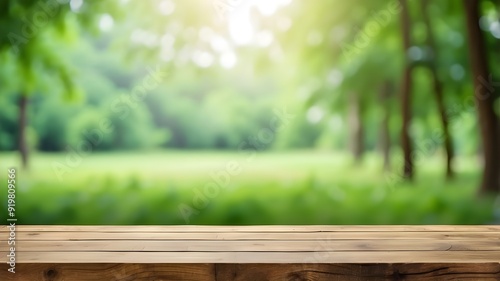table in the park