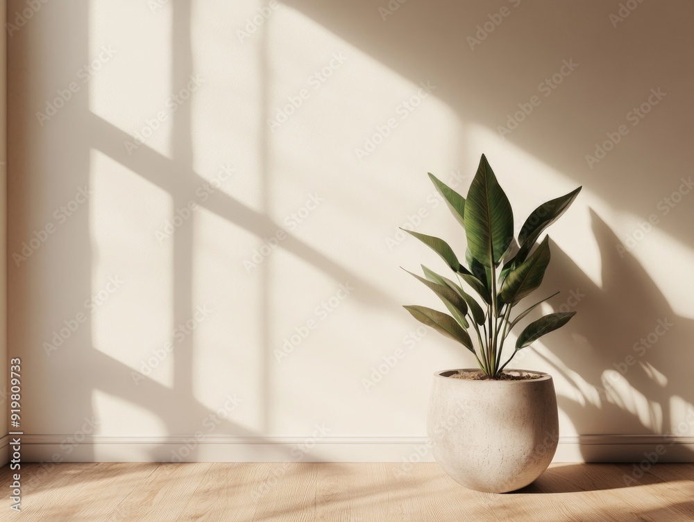 Potted Plant by Window Potted Plant by Window