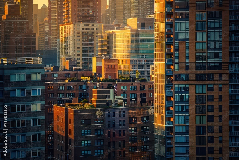 Obraz premium city at night