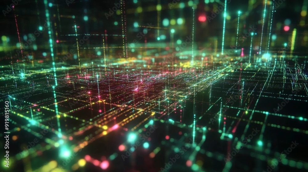 Digital Animation Showcasing the Physical Realm of the Interconnected Internet Digital Animation Showcasing the Physical Realm of the Interconnected Internet