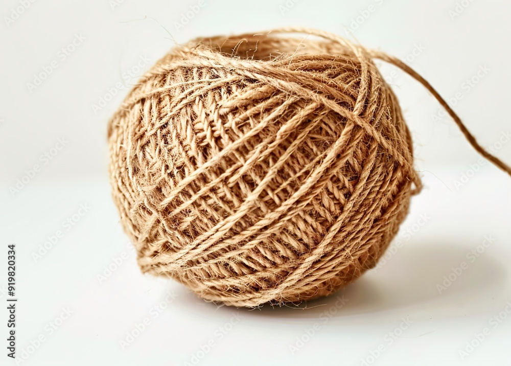 Close-up ball of yarn