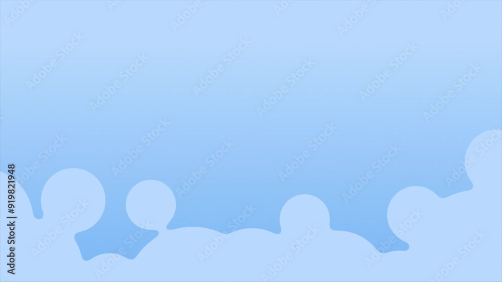 Royal blue color slowly moving fluid design abstract pattern liquid loop able background