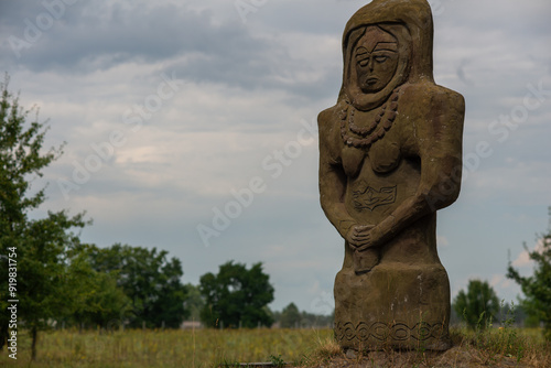 Polovtsian woman. photo