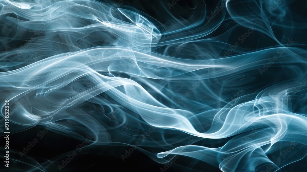Obraz premium Abstract Smoke Photography