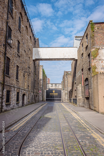 Bilde på lerret Dublin, Ireland - June 2 2024 Guinness Storehouse during the summer