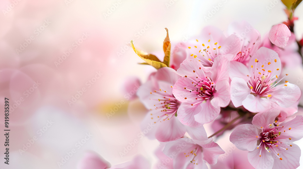 Lovely soft, airy, and natural springtime background