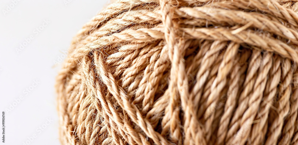 Close-up ball of yarn