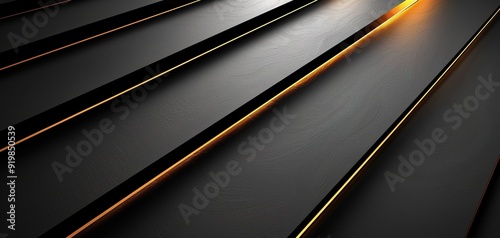 Abstract black and gold textured background.