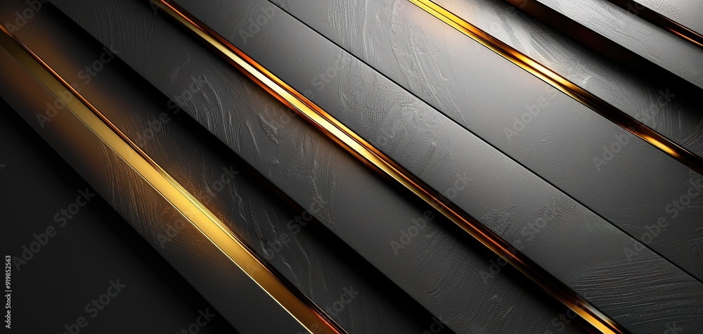 Abstract black and gold textured background. Abstract black and gold textured background.
