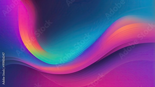 Abstract Colorful Gradient Background with Noise Effect for Banners and Ads 