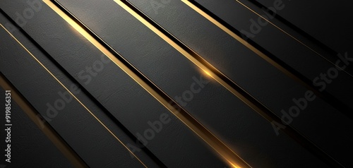Abstract black and gold textured background with diagonal stripes.