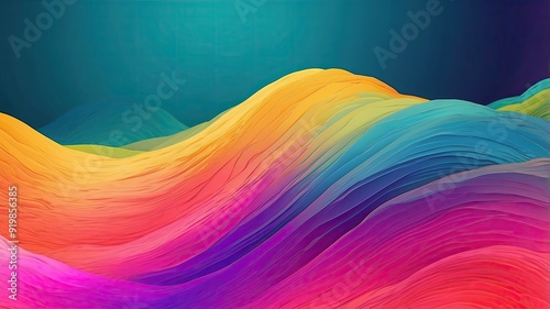 Abstract Colorful Gradient Background with Noise Effect for Banners and Ads
