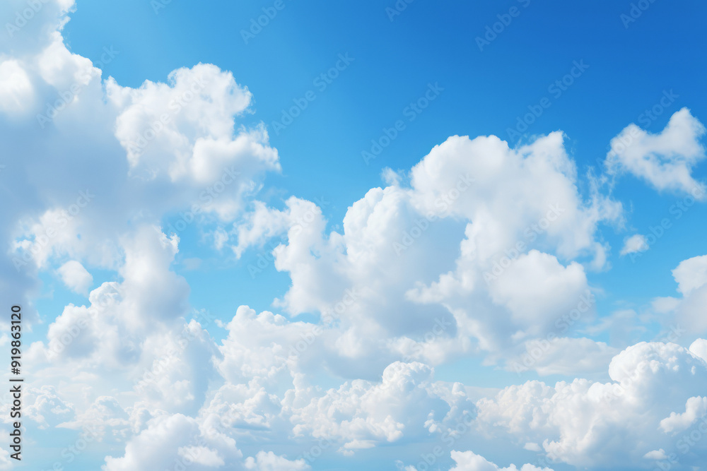 Processed collage of cloudy light blue sky texture. Background for banner, backdrop or texture Processed collage of cloudy light blue sky texture. Background for banner, backdrop or texture