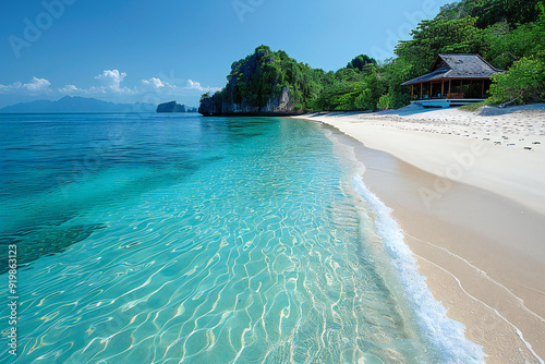 Southern Thailand White Beach photo