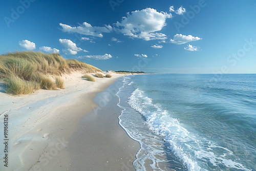Wallpaper Mural Cap Ferret Plage des Dunes at Bassin d'Arcachon, France Torontodigital.ca
