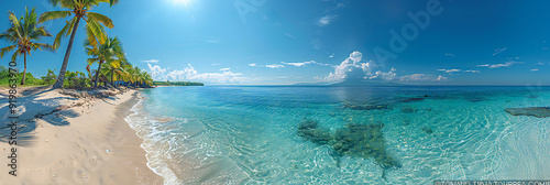 Tropical Beach Panorama