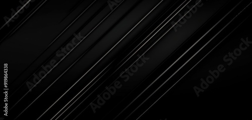 Abstract black and white diagonal lines background.
