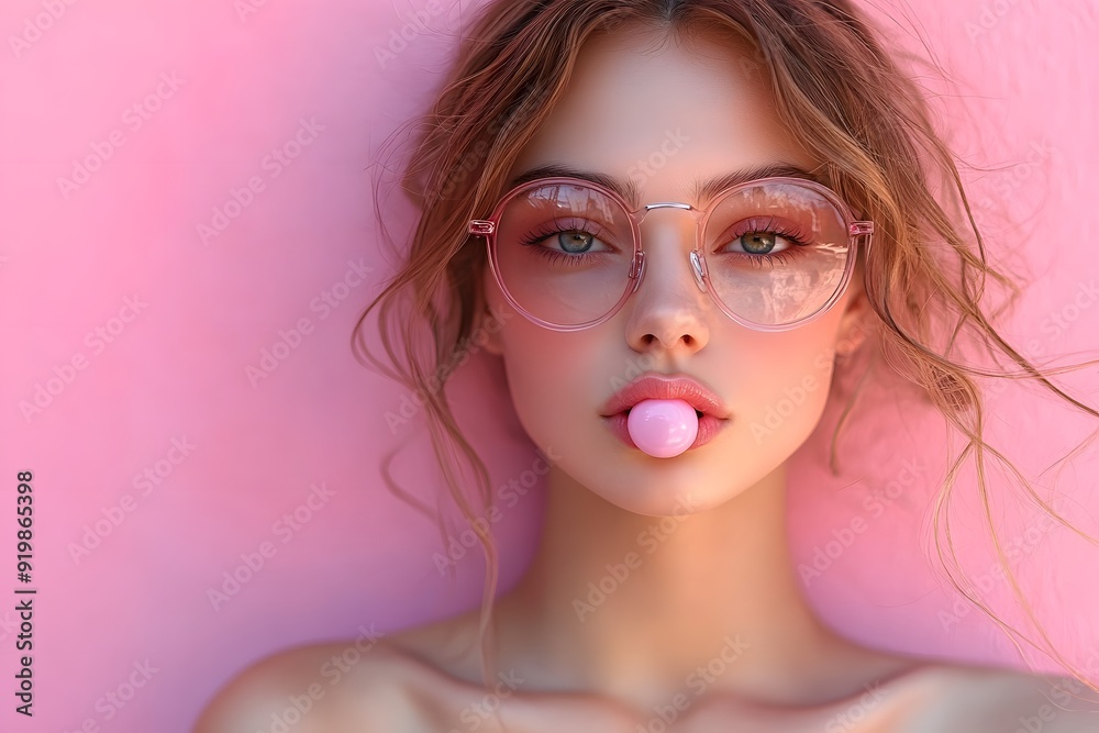 Chica hermosa guapa influencer elegante sonrisa presumida Chica hermosa guapa influencer elegante sonrisa presumida