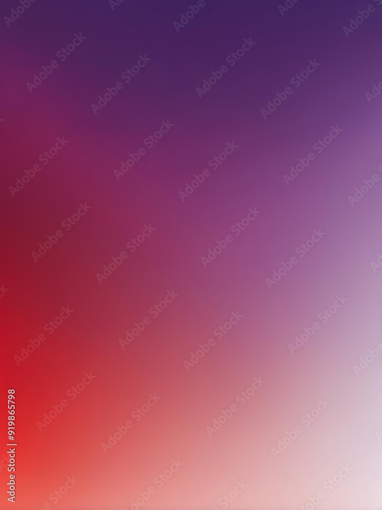 Obraz premium gradient red to purple smooth grainy texture transitio background